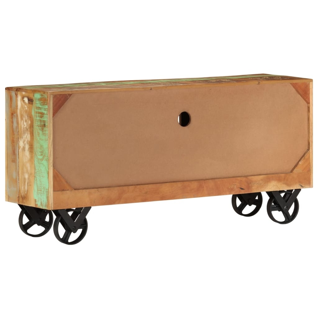 Tv-meubel 110x30x53 cm massief gerecycled hout