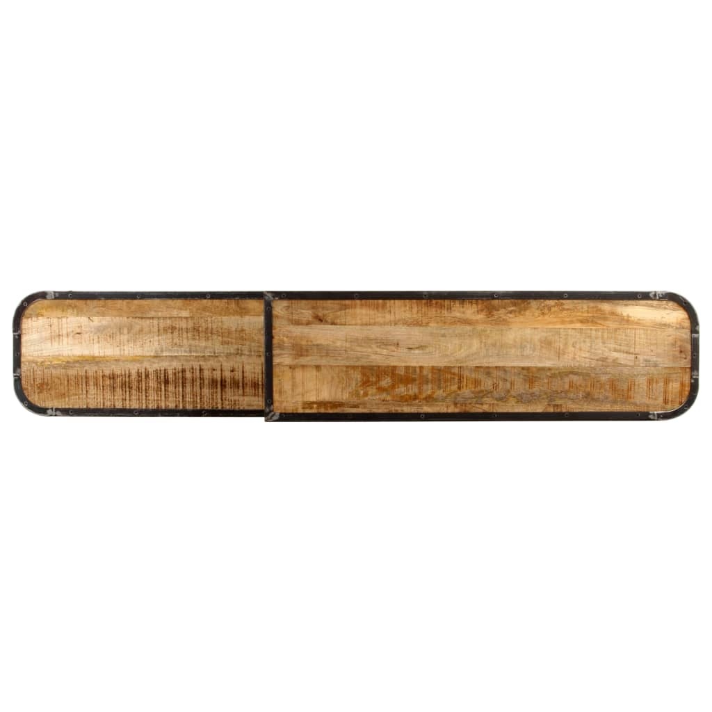 Tv-meubel 160x30x40 cm massief mangohout