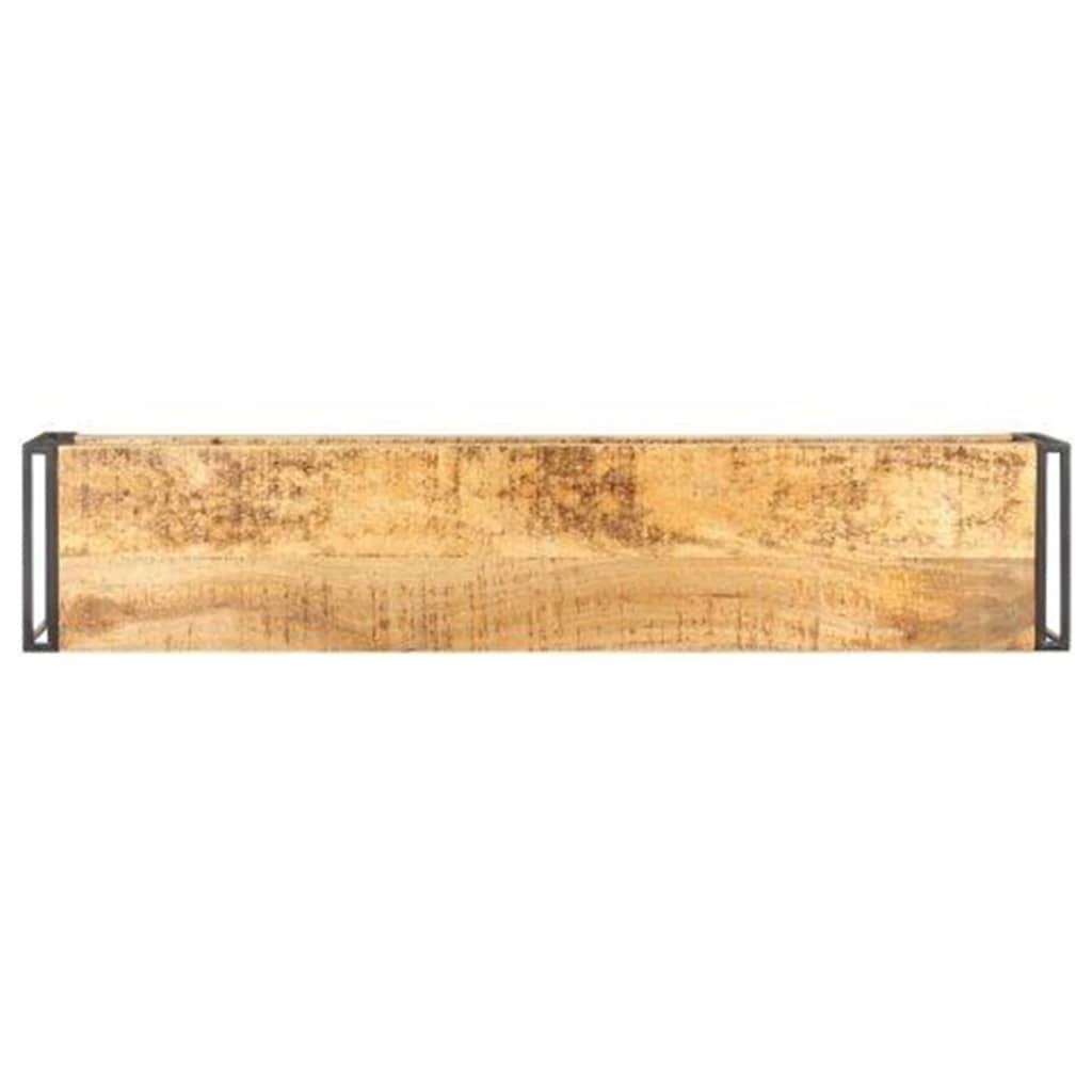 Tv-meubel 150x30x40 cm ruw mangohout