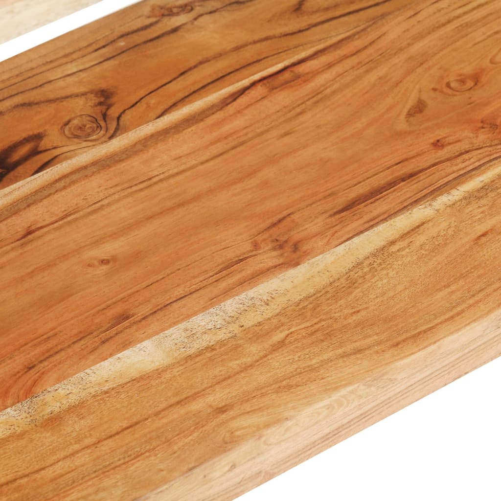 Tv-meubel 130x40x40 cm massief acaciahout
