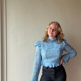 Top Bella blauw Top Bella blauw