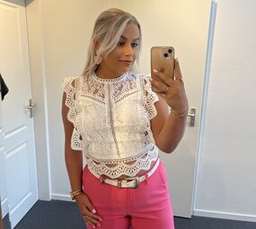 Top Zoë wit