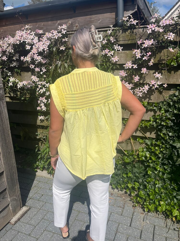 Blouse Jasmijn geel