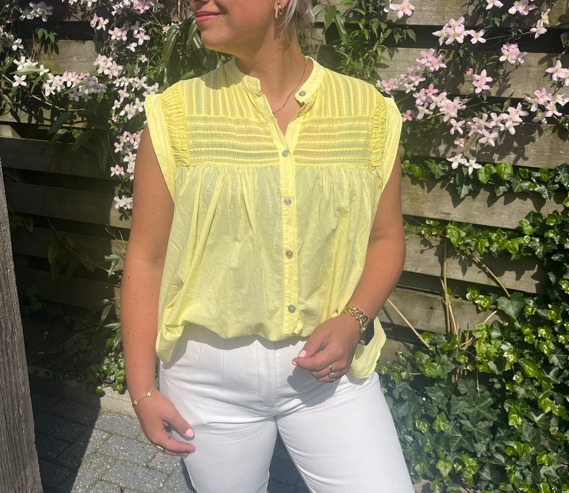 Blouse Jasmijn geel
