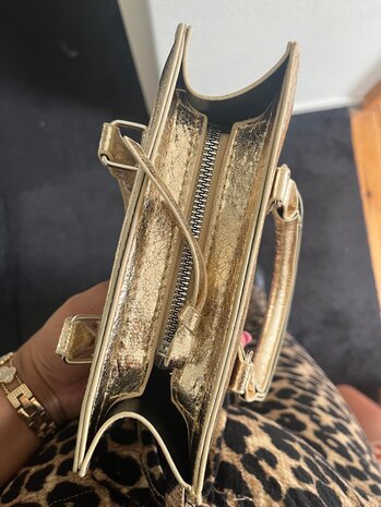Handtas Nina goud