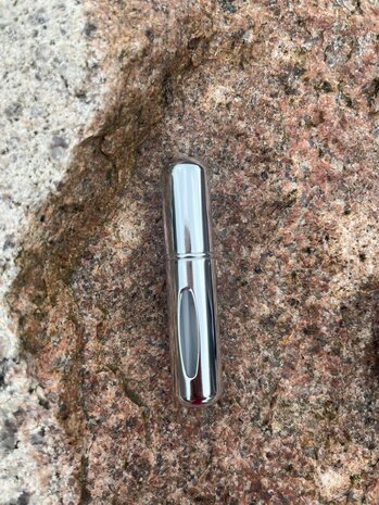 Parfum verstuiver zilver