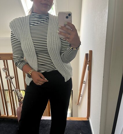 Gilet Vivé grijs