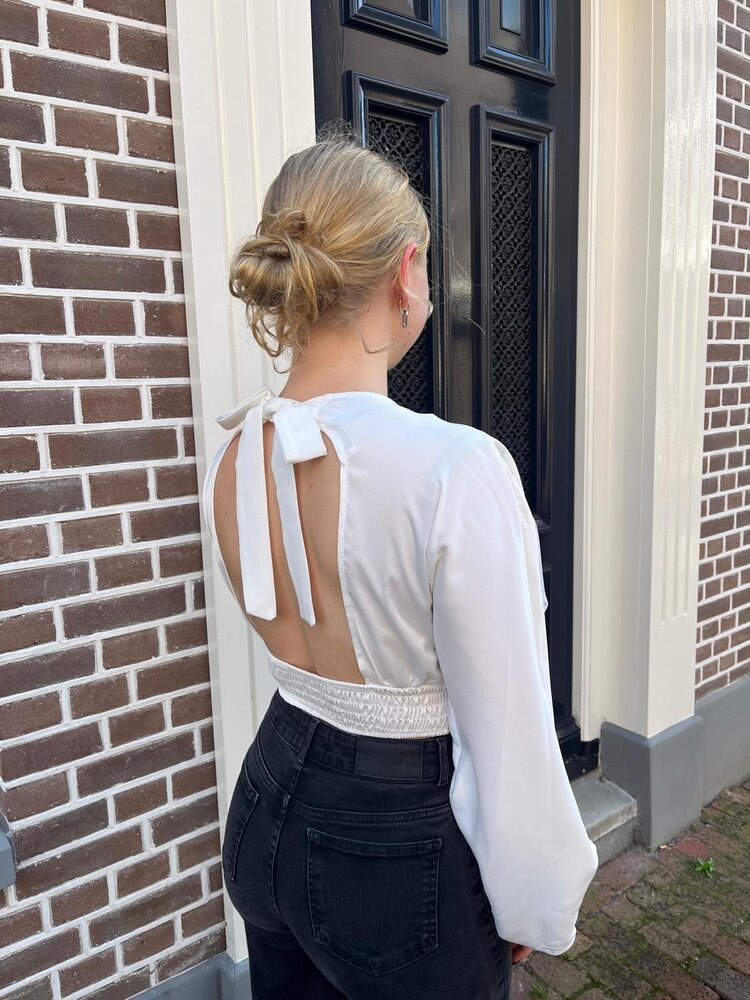 Top Eléna wit