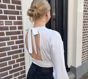 Top Eléna wit