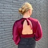Top Eléna bordeaux rood