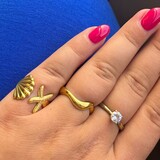 Golf ring goud Golf ring goud