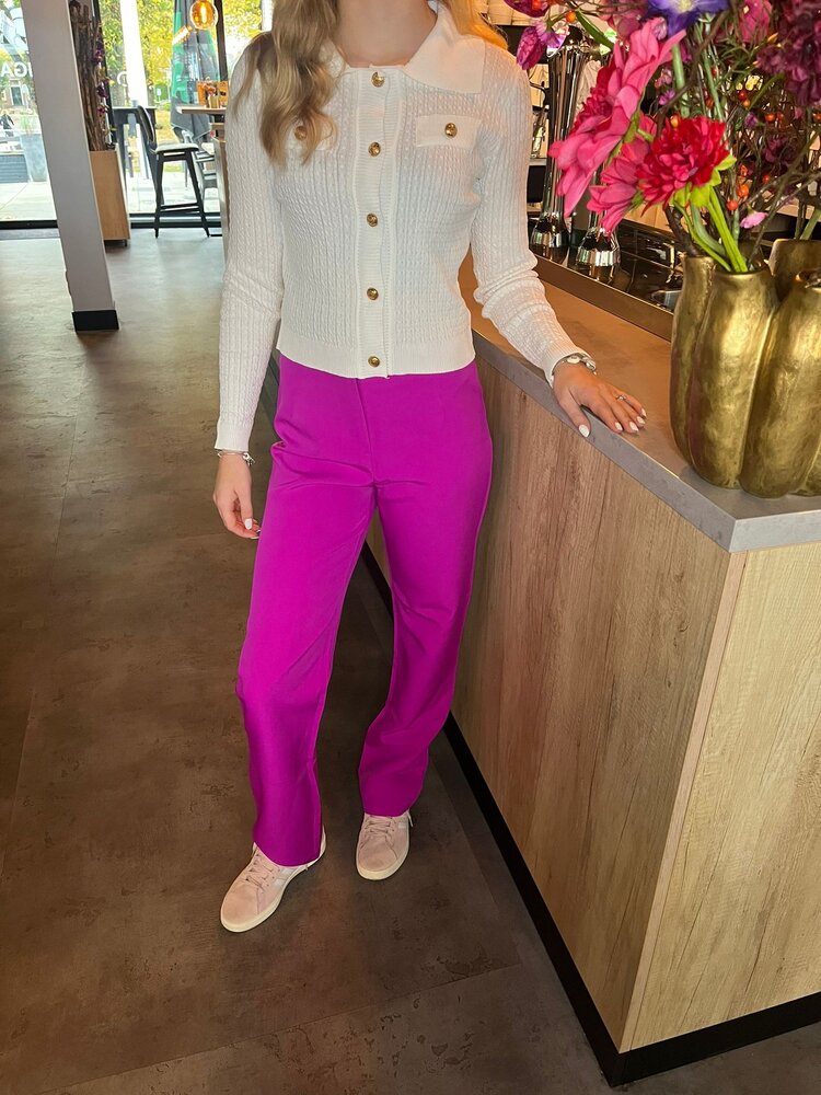 Pantalon Iza fuchsia
