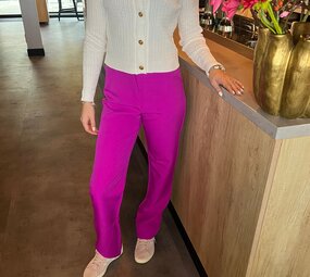 Pantalon Iza fuchsia