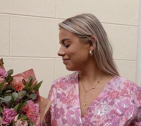 Druppel oorbellen goud