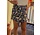 Skort Flower blauw