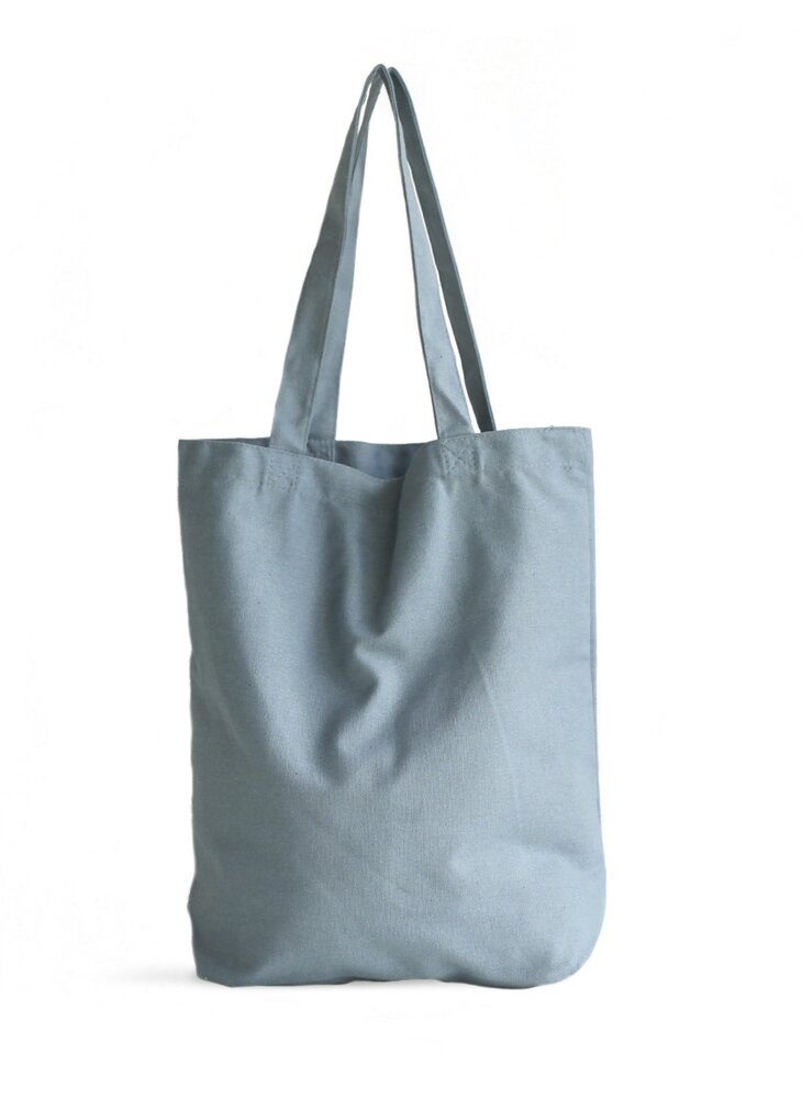 Canvas tas blauw