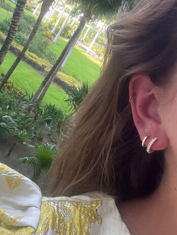 Oorbellen set ringen