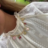 Schakelketting met bedels goud