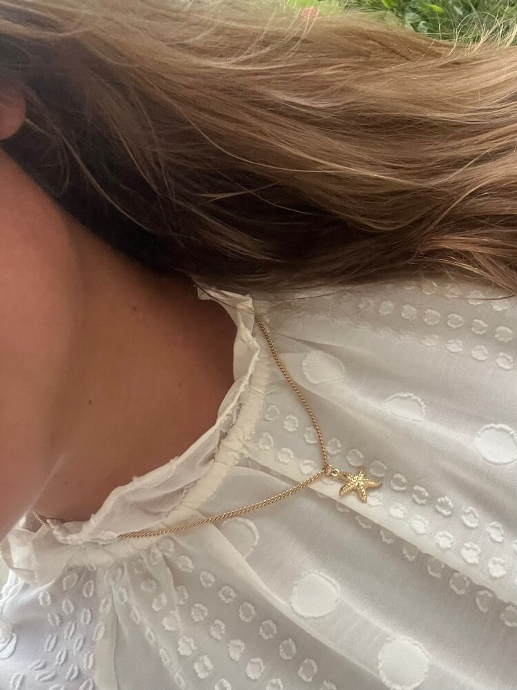 Ketting zeester goud