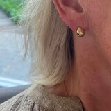 Mini druppel oorbel goud Mini druppel oorbel goud
