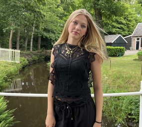 Top Zoë zwart Top Zoë zwart
