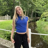 Top Evi blauw Top Evi blauw