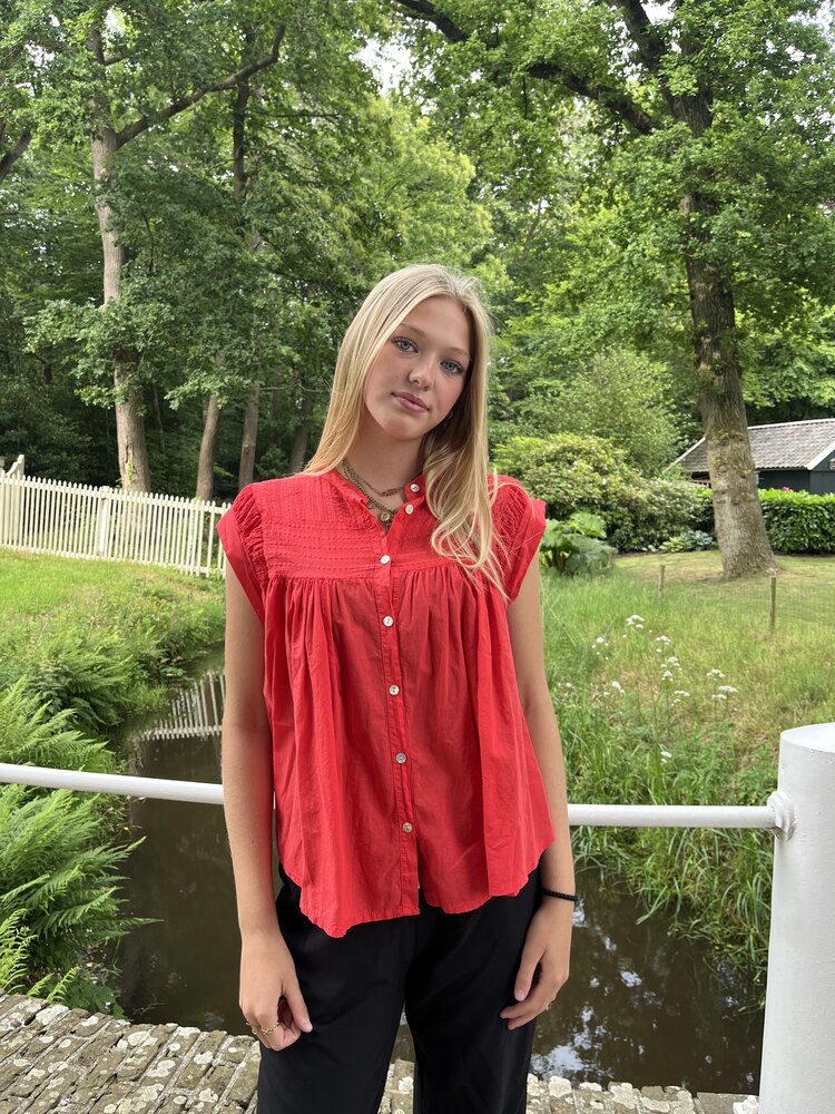 Blouse Jasmijn rood