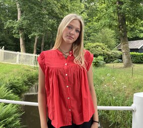 Blouse Jasmijn rood