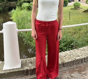 Pantalon Nina rood