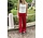Pantalon Nina rood