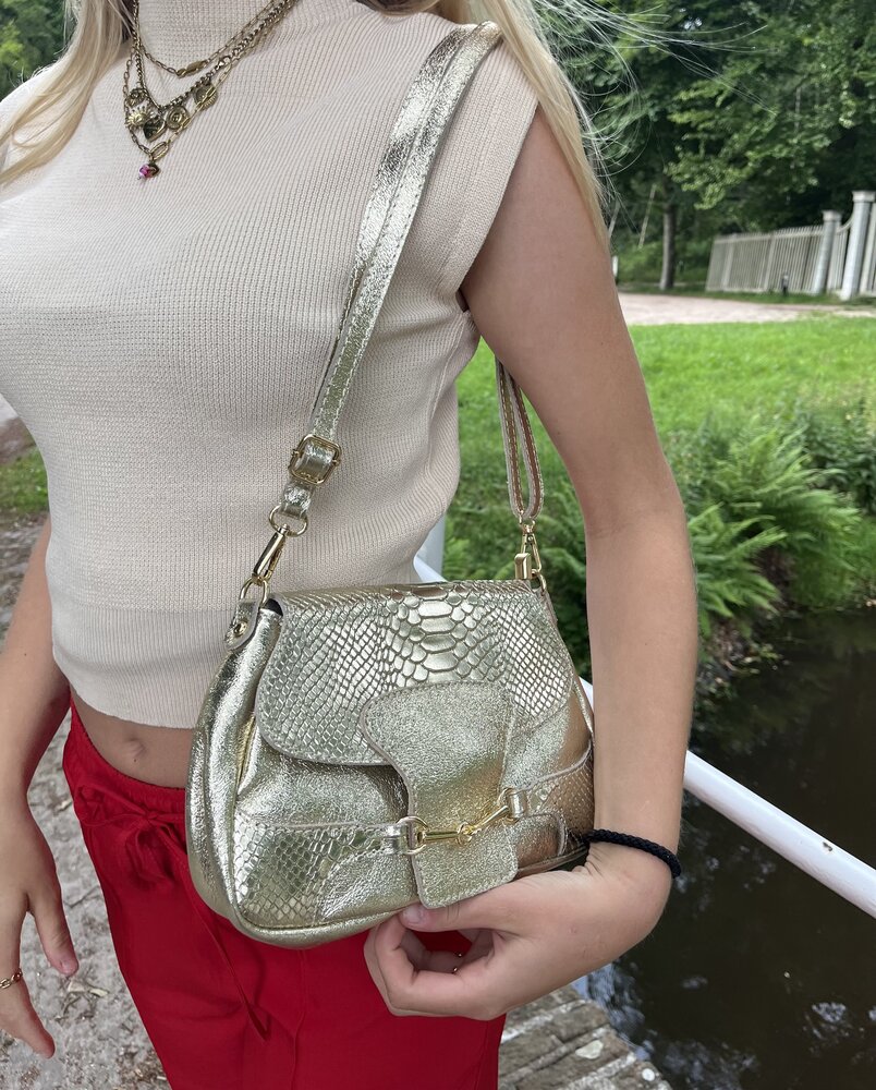 Handtas Celeste goud