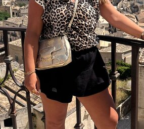 Handtas Celeste goud