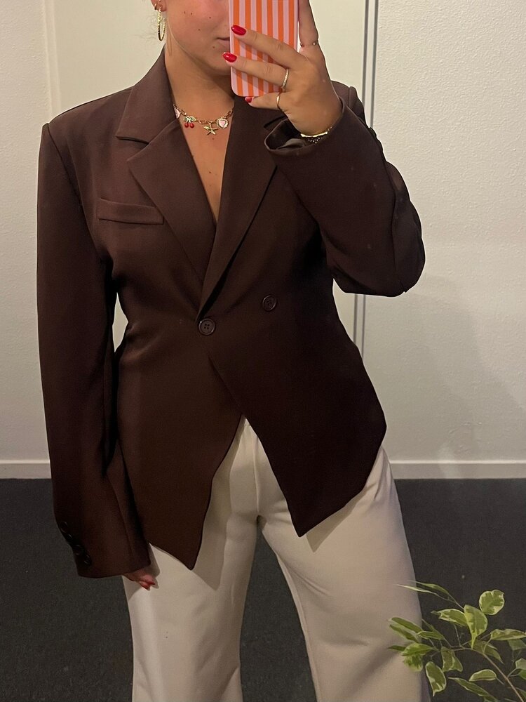 Blazer Noé bruin