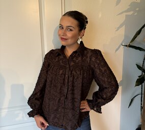 Blouse Yara bruin