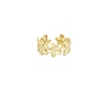 Flower diamant ring goud