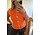 Elize top oranje