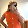 Elize top oranje