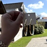 Hoops oorbel goud