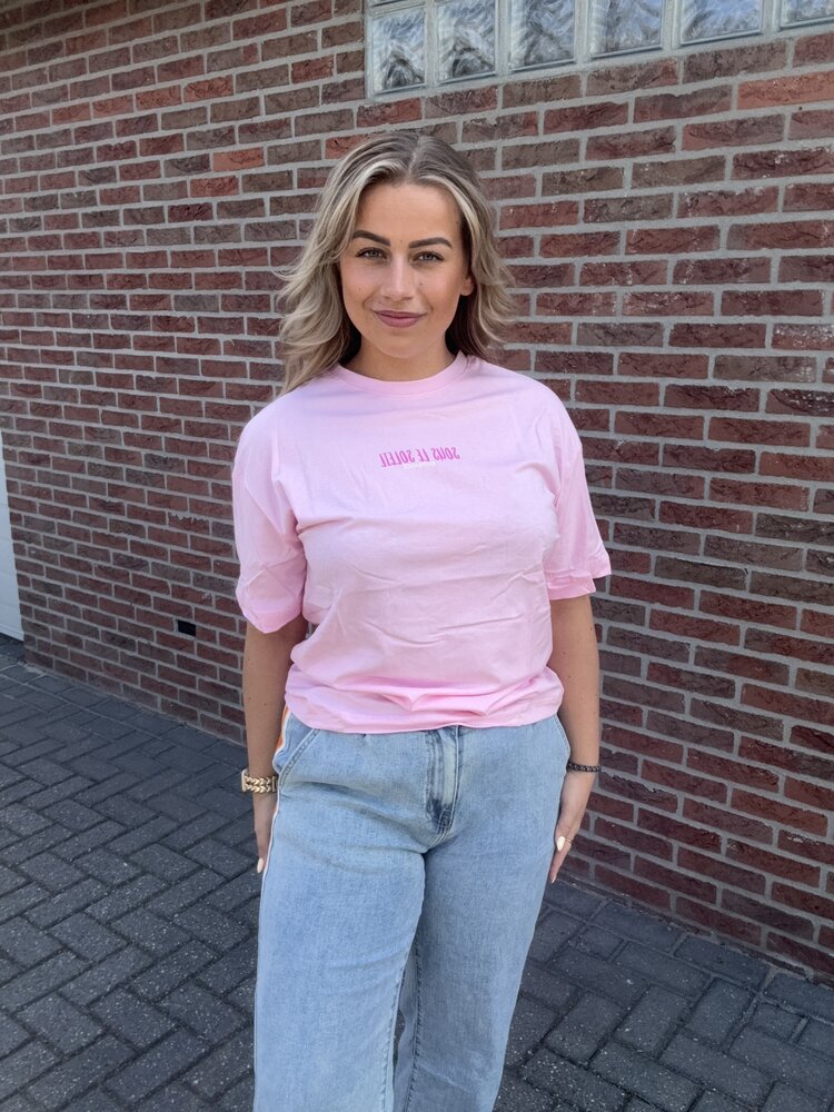 Shirt sons le soleil roze