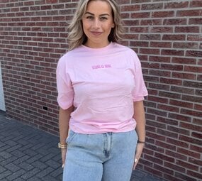 Shirt sons le soleil roze