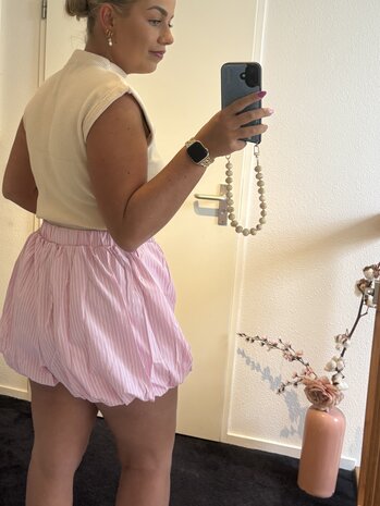 Pof short Micky roze