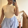 Pof short Micky blauw