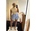 Pof short Micky blauw