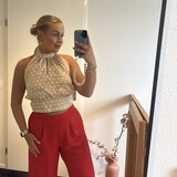 Polka dots top Mae