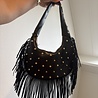 Handtas Charlie franjes zwart