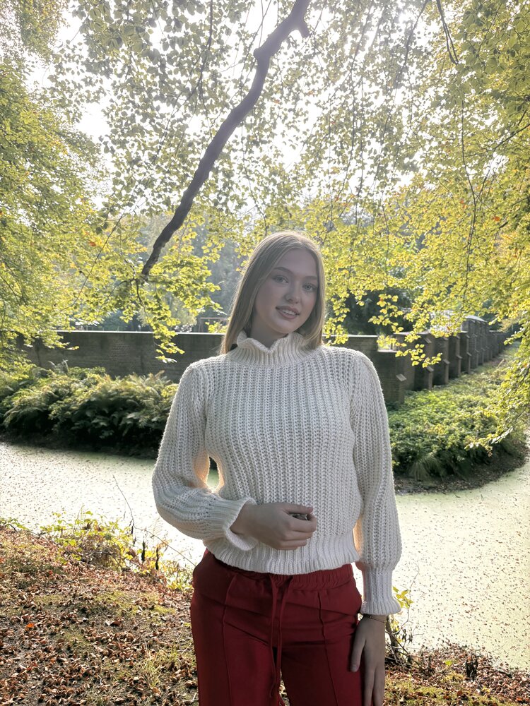 Trui Melody crème
