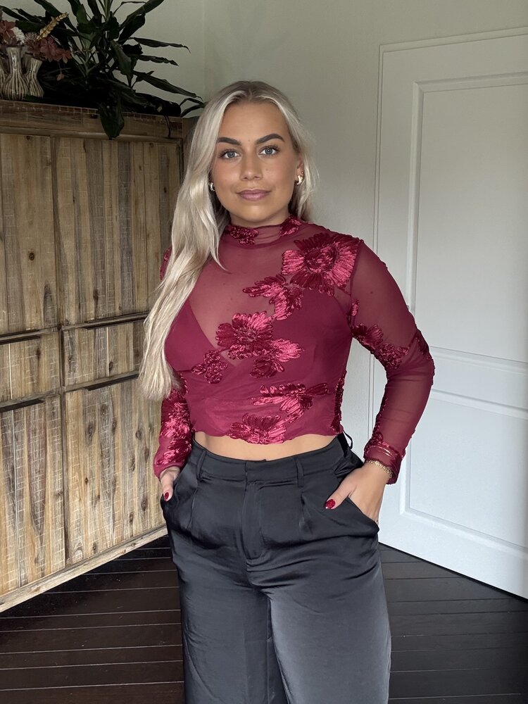 Top Cleo rood