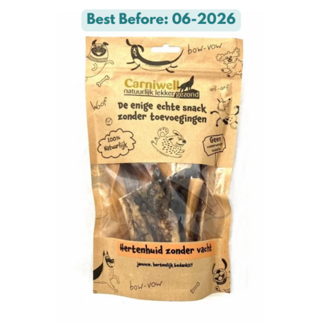Carniwell Deer skin without fur 90g