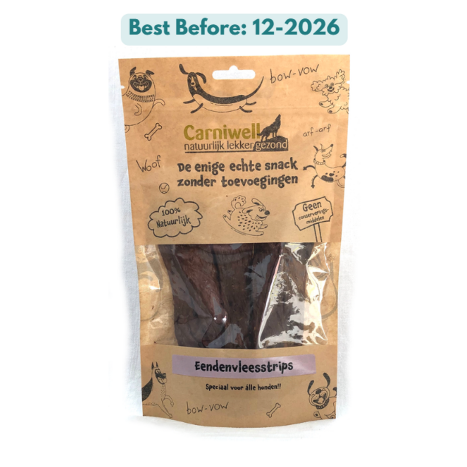 Carniwell Duck Meat Strips 100g