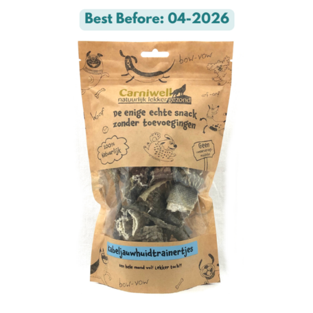 Carniwell Cod skin treats 70g